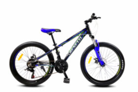 Велосипед Benetti Legacy черно-синий 24" 2021