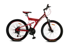 Велосипед Benetti Quattro красный 26" 2022