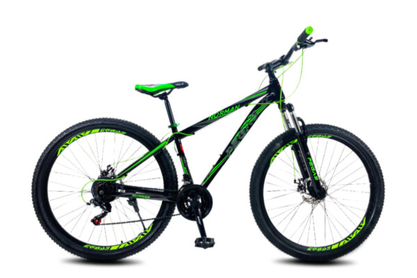 Велосипед Pegas Norman черно-зеленый 29