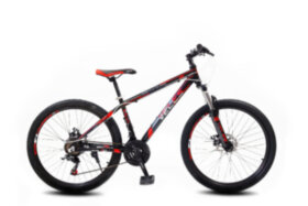Велосипед Veles Volt черно-красный 26