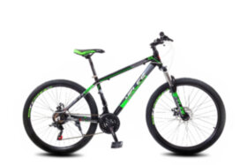 Велосипед Veles Villar черно-зеленый 27,5